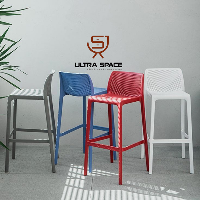 Multicolor Bar stools