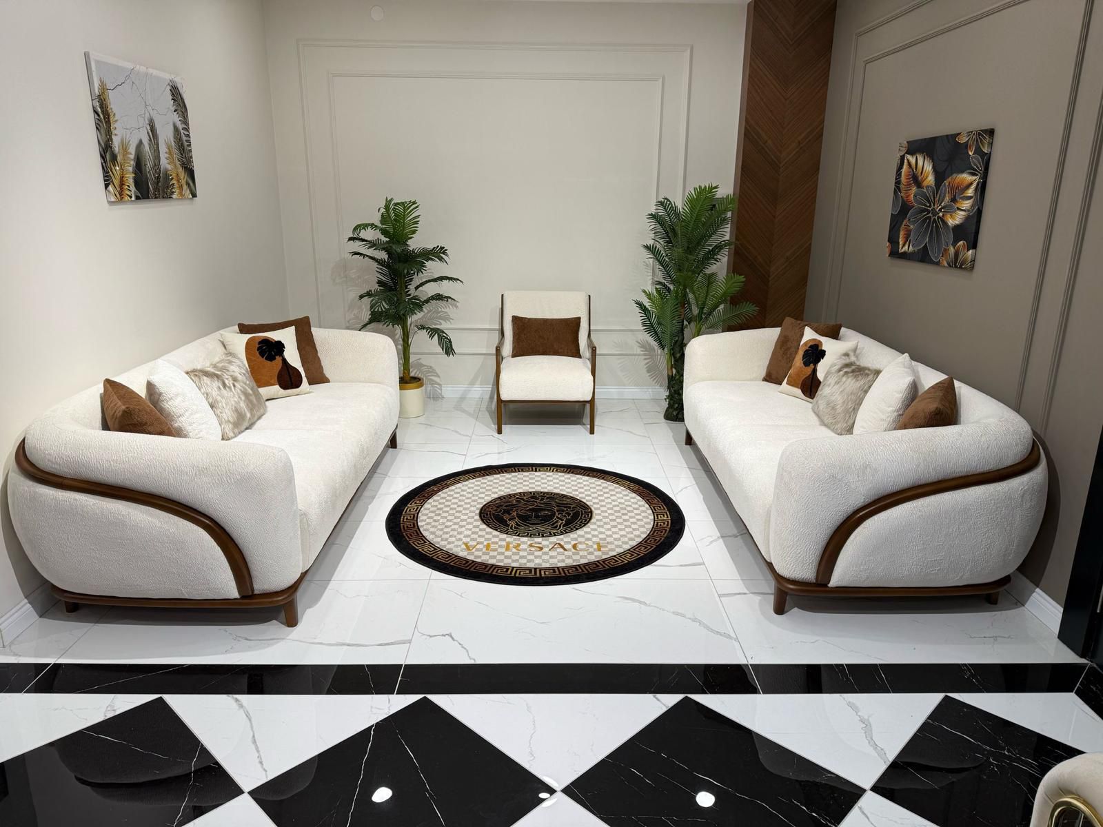 Lora Turkey Sofa Set 3+3+1+1