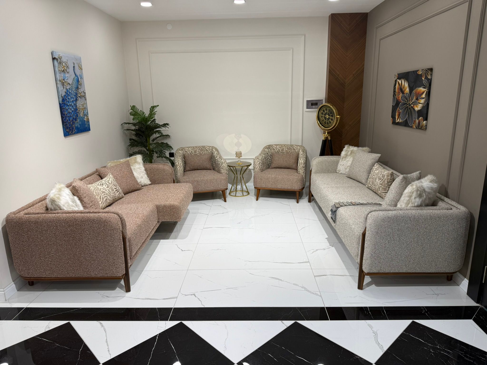 Area Turkey Sofa Set 4+3+1+1