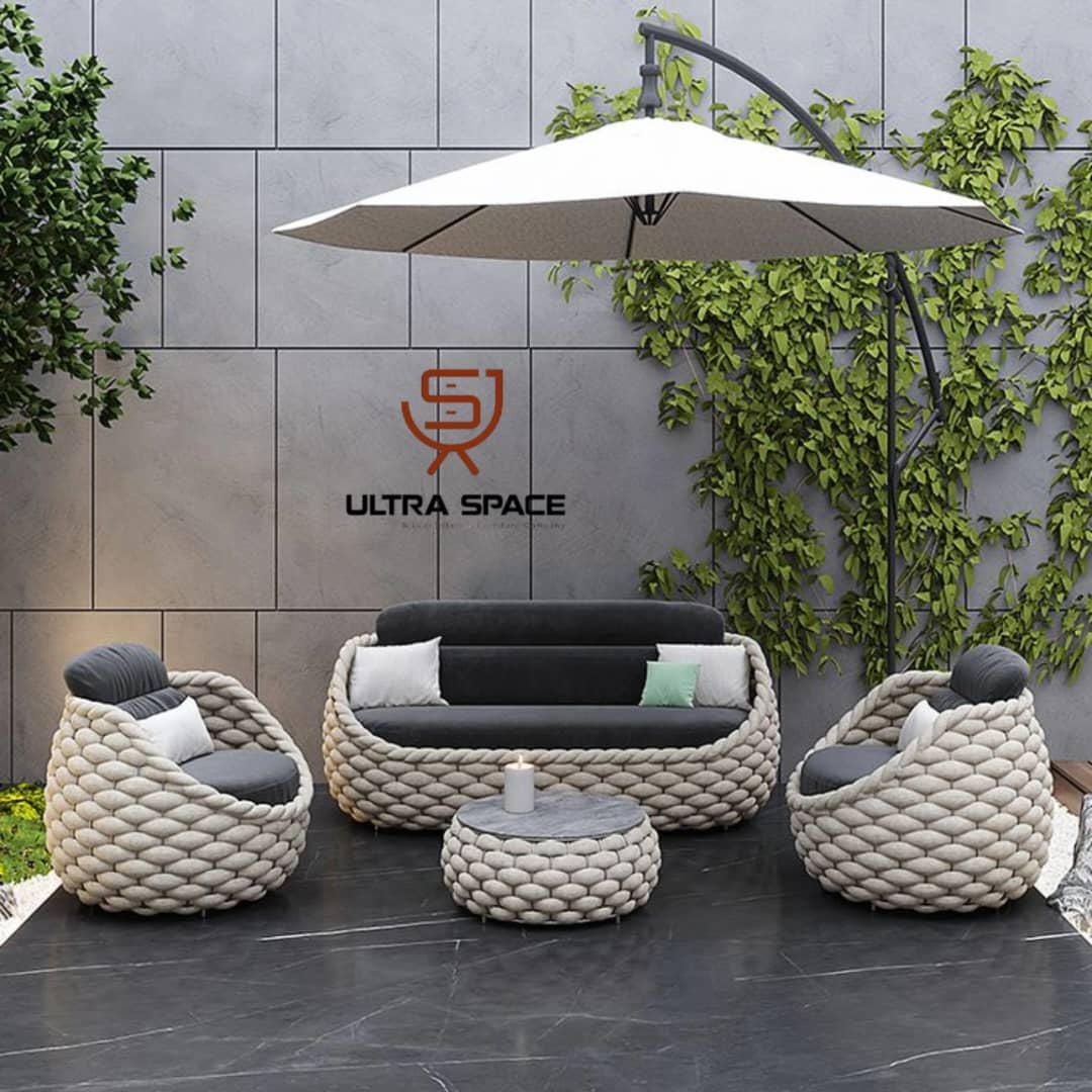 Mesh Dial Sofa Set (2+1+1+Center)